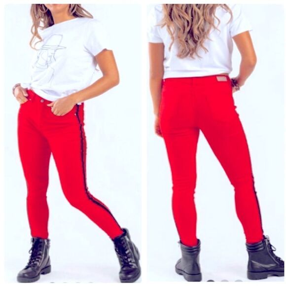 NWT Velvet Heart Hallie High Rise Skinny Denim Size 25 - Picture 1 of 16